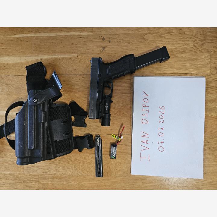 Tokyo Marui AEP Glock 17 Custom (steel frame)