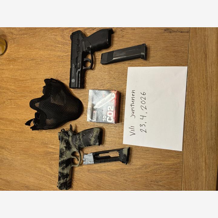 Co2 pistooli paketti