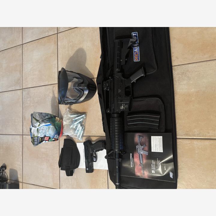 Airsoft setti