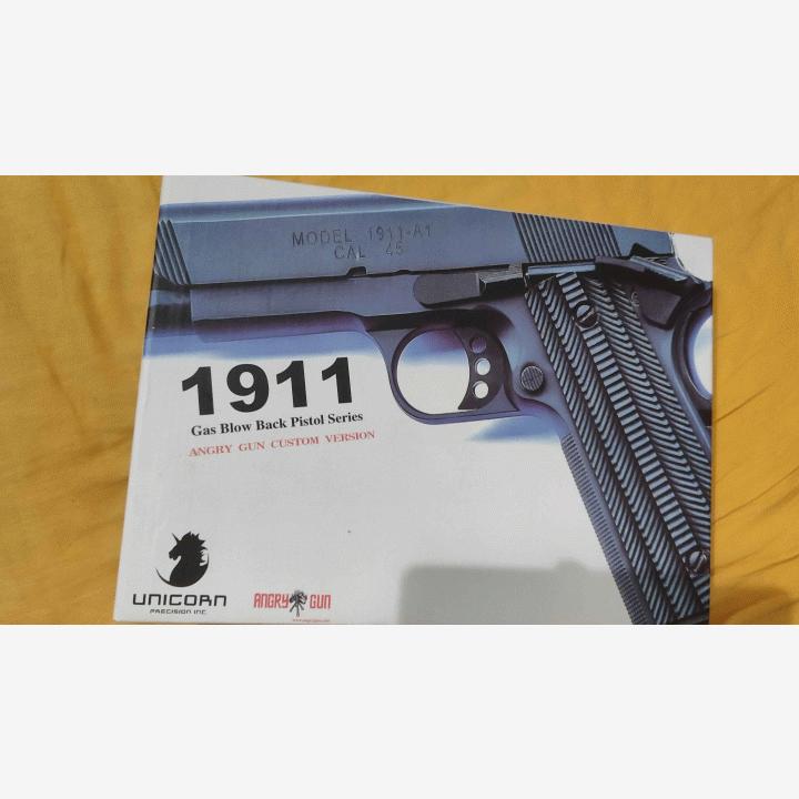Angry Gun Unicorn 1911 GBB + Power Up Silencer, Snake Match projekti