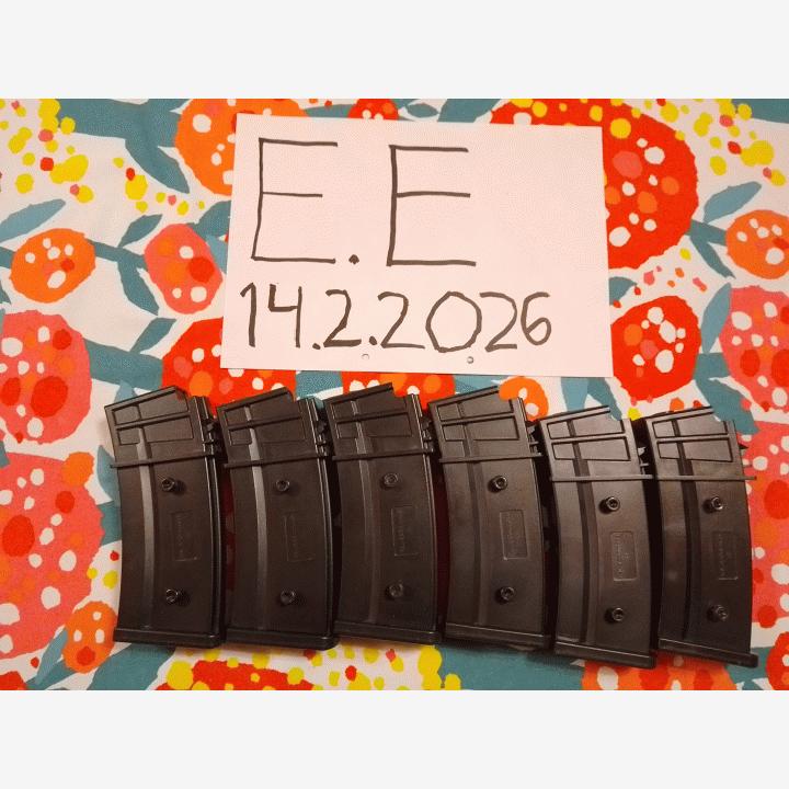 Specna arms G36 lippaita 5x midcap ja 1x hicap