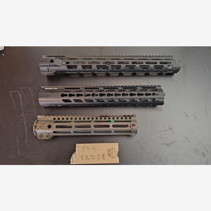 M4-yhteensopivat alumiinikiskot (Krytac, ZD, KWA/PTS)