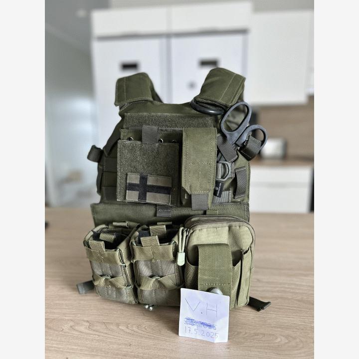Plate Carrier 609A-RS + Taisteluvyö