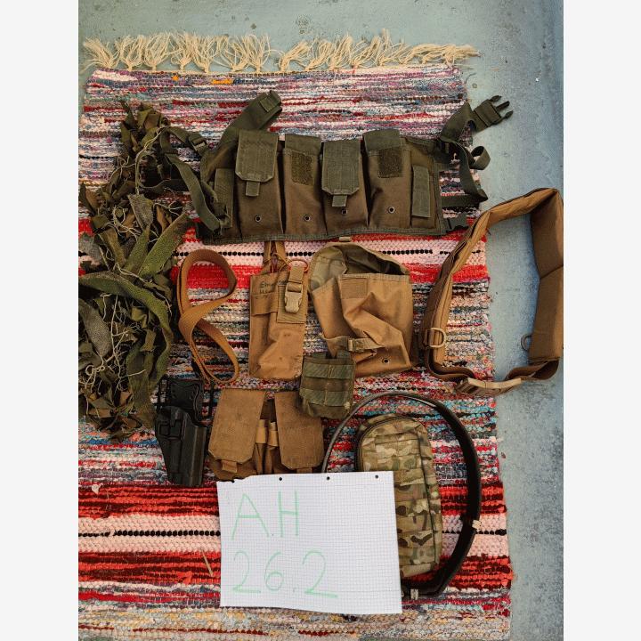 blackhawk sig220/228, Emerson combatbelt, yms