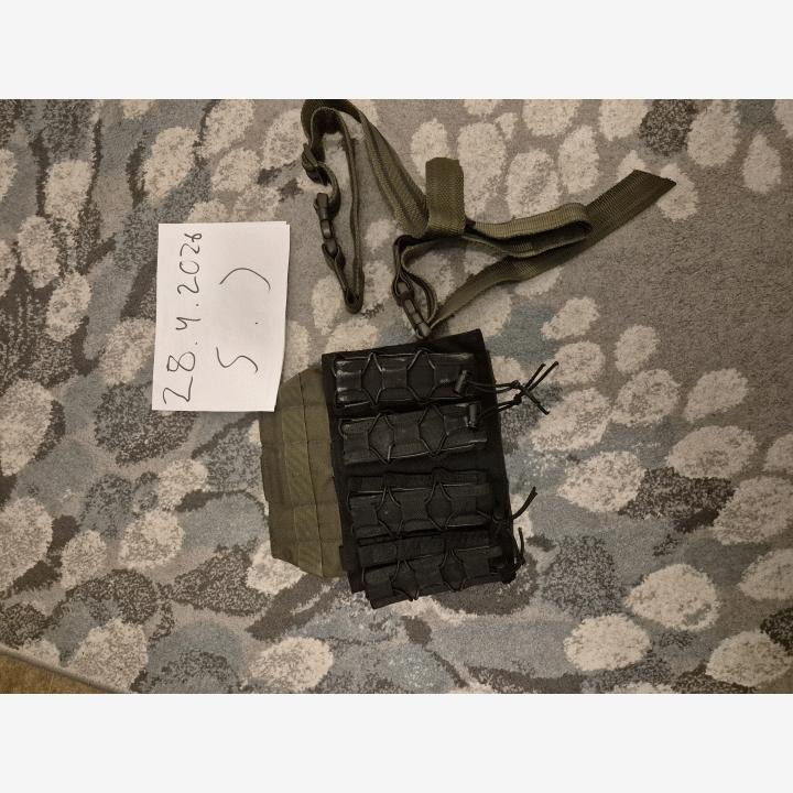 Liivi, taisteluvyö, lipastaskua, reisipaneeli