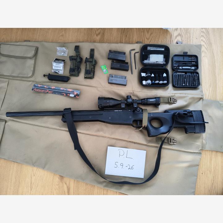 Novritsch SSG96 Mk1 hilppeineen