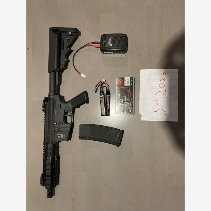 Airsoft ase pakkaus.