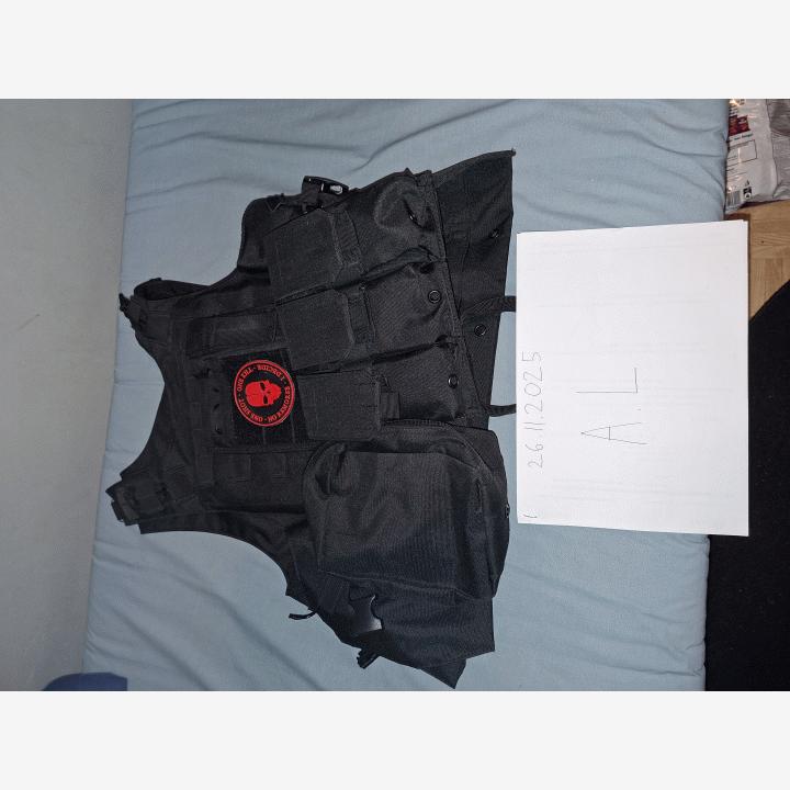 GFC Tactical AAV FSBE taisteluliivi - musta