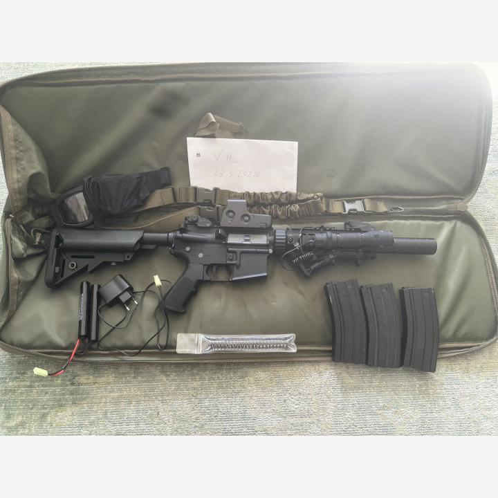 Colt M4 Silent Airsoft paketti