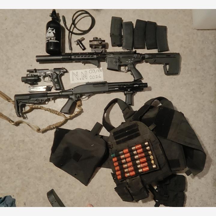 Golden eagle M870 HPA, APS Phantom Extremix I, KJW M9 Vertec