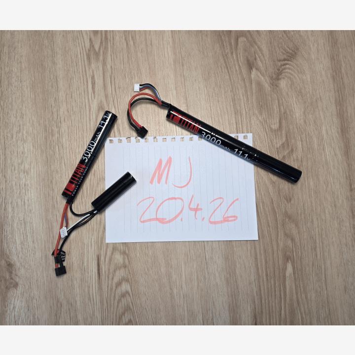 Titan 11,1v Li-Ion 3000mah akut