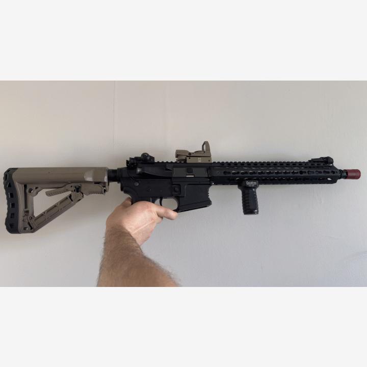G&G cm16 srxl rynnäkkökivääri ja lisävarusteet