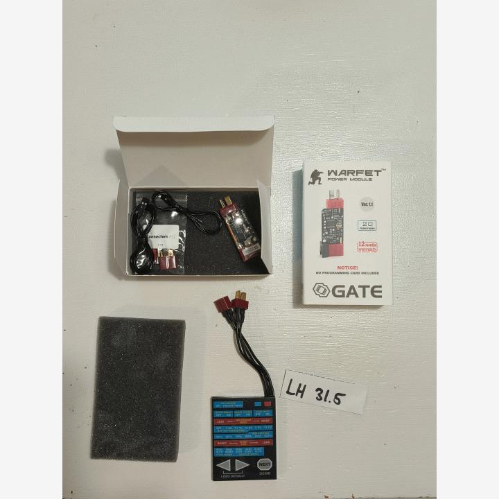 Gate Warfet ja ohjelmointikortti