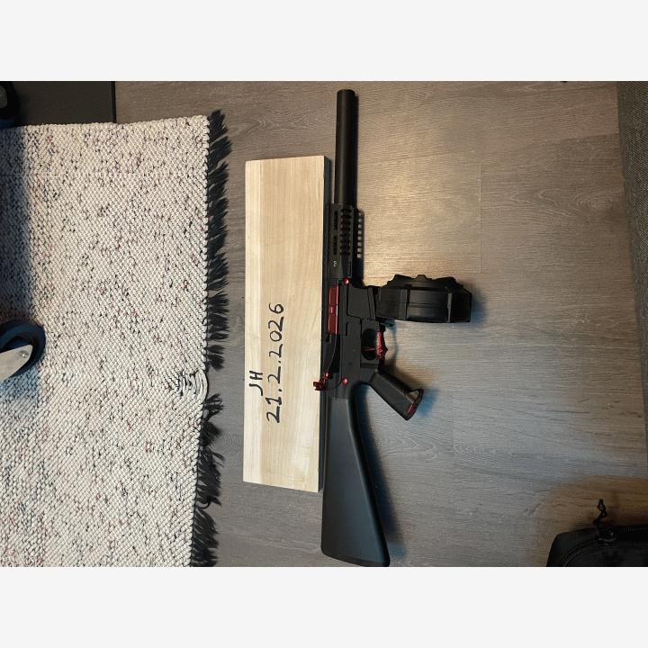 G&G ARP 9 CQB sähköase (Mosfet), punainen