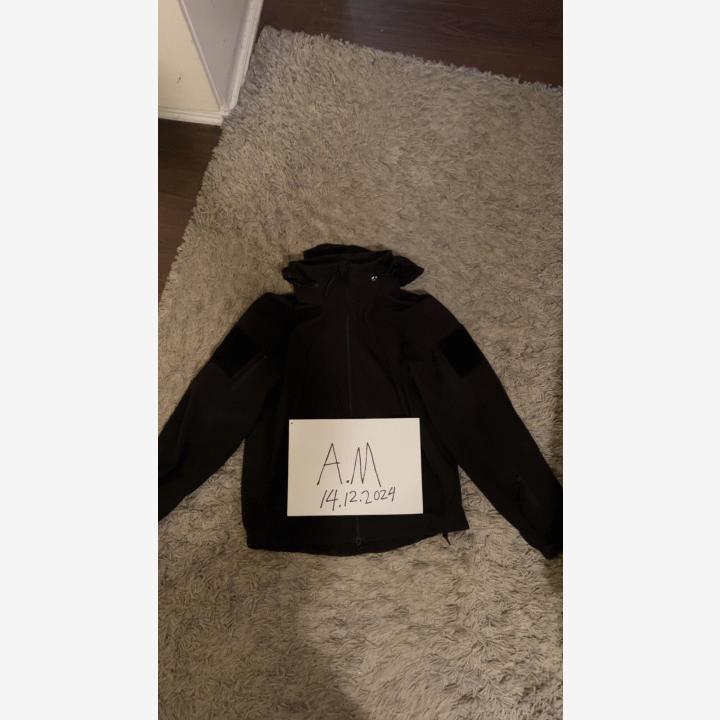 ROTHCO musta softhshell takki