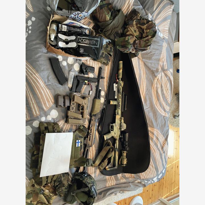 Airsoft setti!