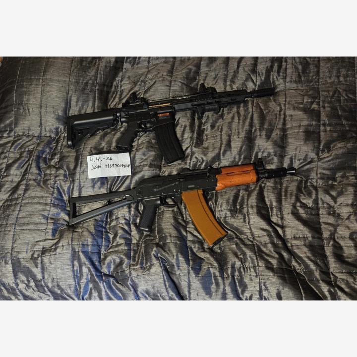 Aps m4 ja AkS-74U