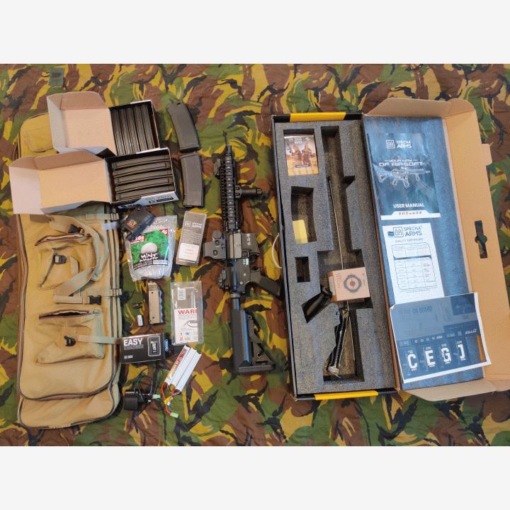 Specna arms DD M18 + tarvikkeita