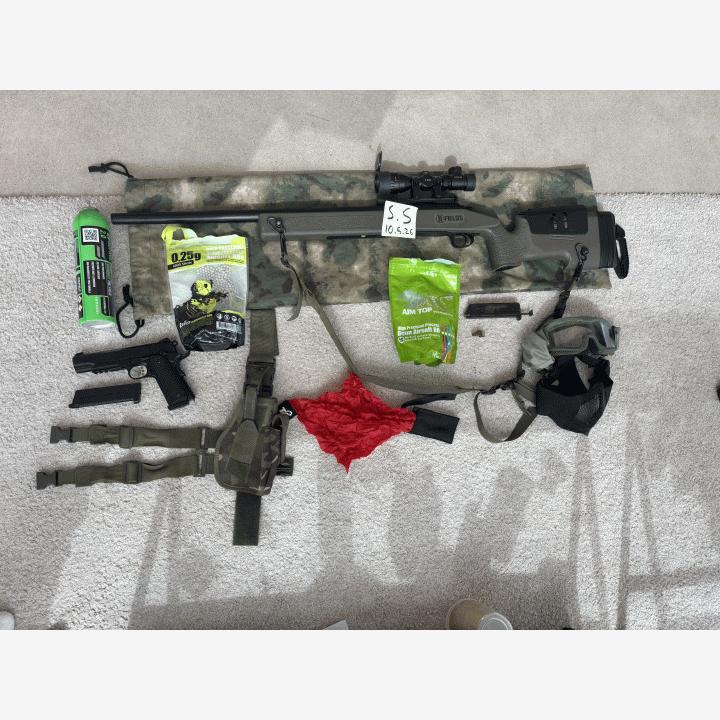 Täydellinen sniper setti