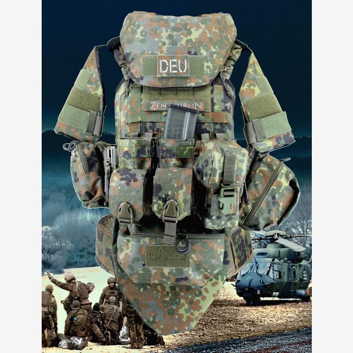 Zentauron taskuja flecktarn