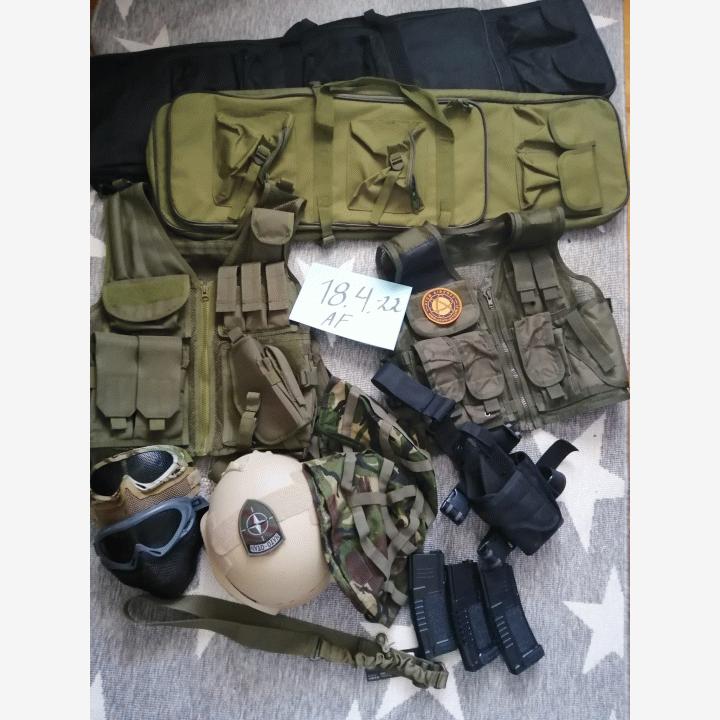 Airsoft varusteita