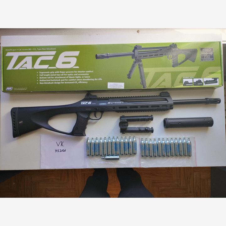 TAC 6 puoliautomaattinen CO2 ase