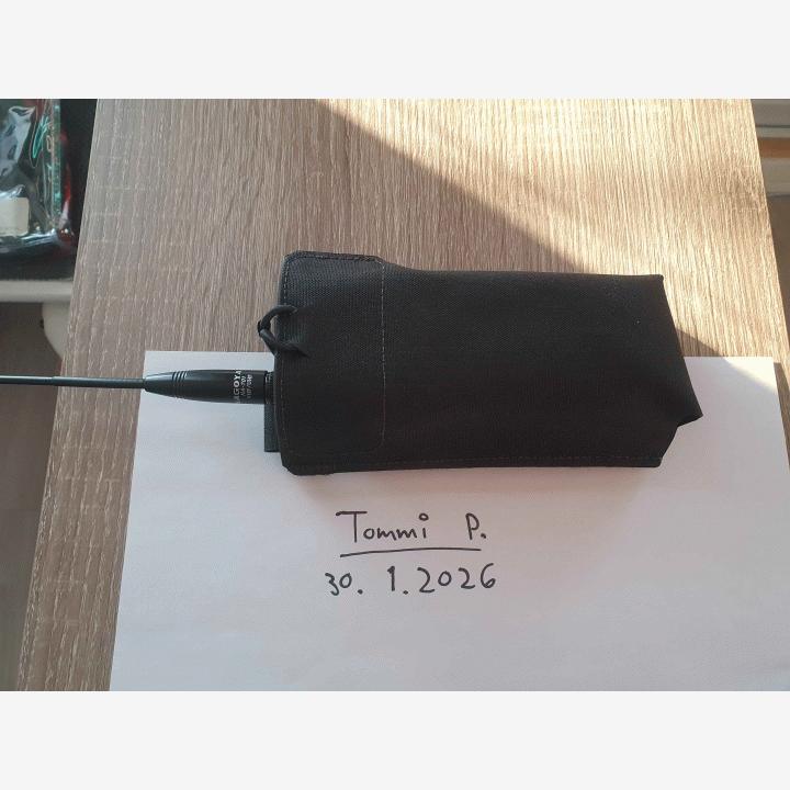 First Spear Laserframe Patrol Radio Pocket, musta