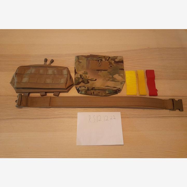 Taisteluvyö + lisätarvikkeita