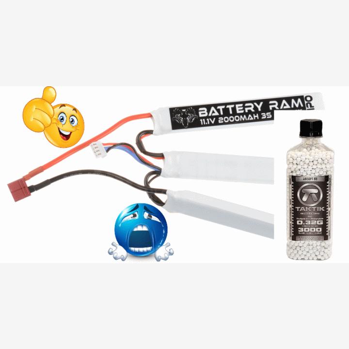 Ostetaan 0,32 tai 0.36 biokuulia ja 11.1v lipo