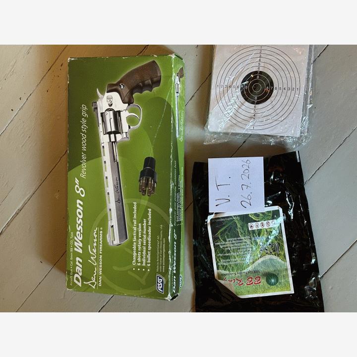 ASG Dan Wesson 8" Co2 revolveri airsoft