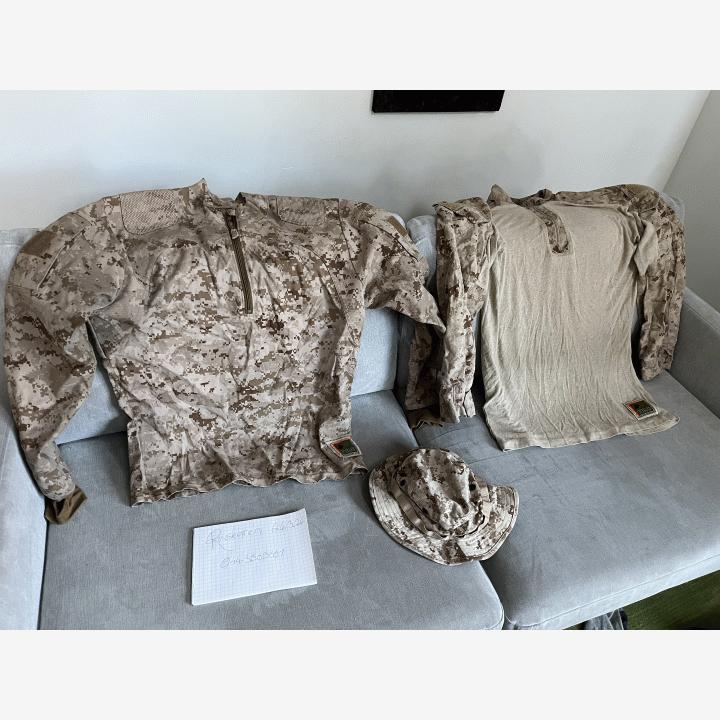 USA merijalkaväen Desert marpat Frog Compat