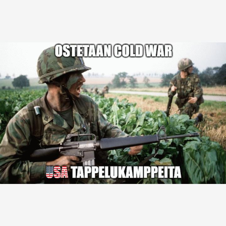 Ostetaan Jenkkien Cold War taisteluvarusteita
