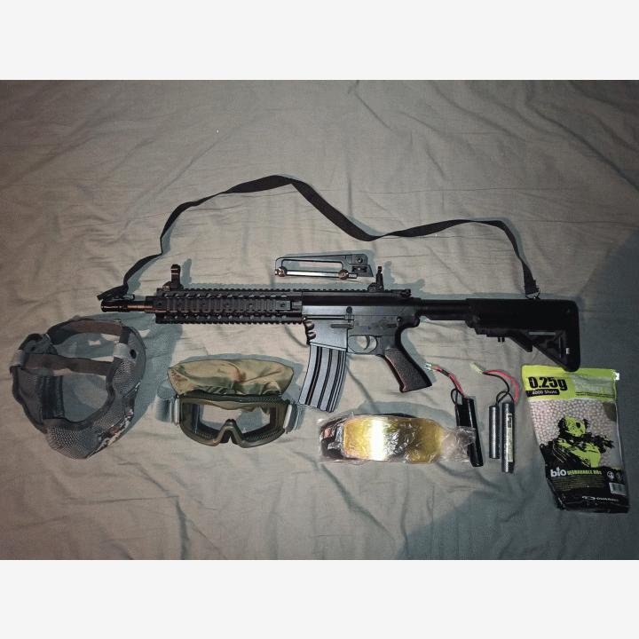 Cyma CM501 M4 CQB + Varusteet