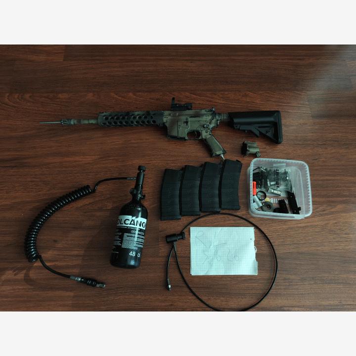 Tippmann v1 hpa pyssy
