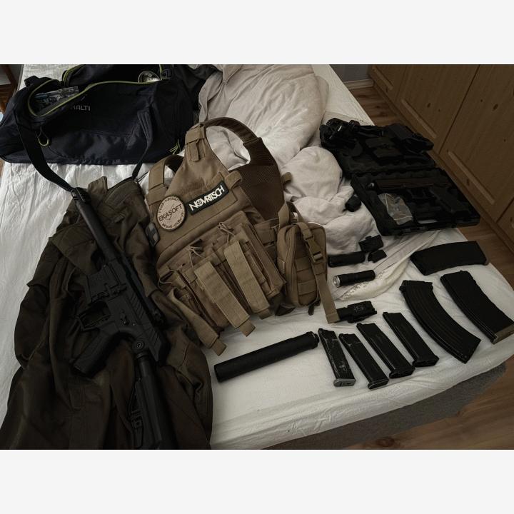 Airsoft setti