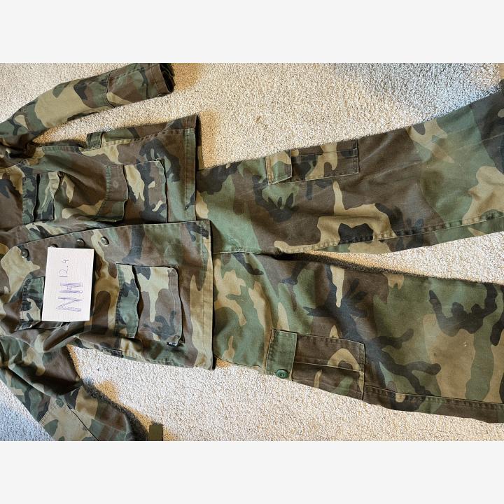 Woodland camo lasten maastopuku lippiksellä