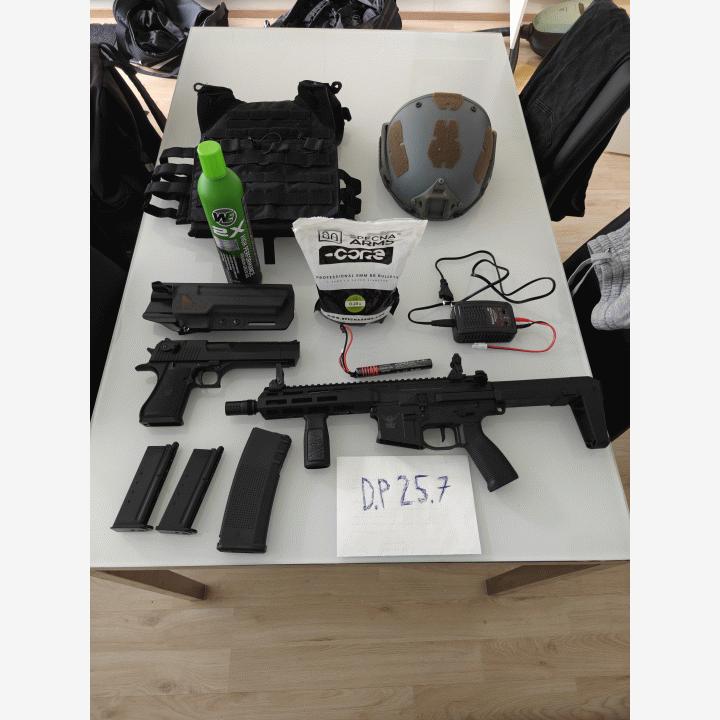 Double Eagle M904G, Cybergun Desert Eagle ja Tarvikkeita