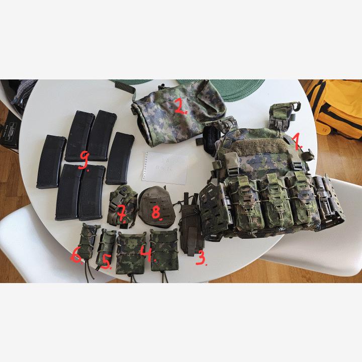 Templars Gear CPC ROC + taskuja + midcap lippaita