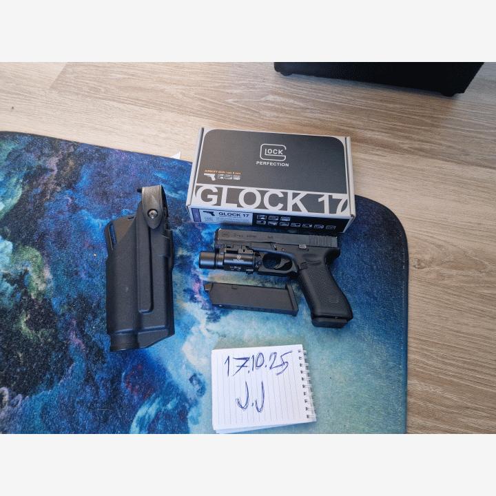 Umarex Glock 17 gen 5 + oheistuotteet kylkeen