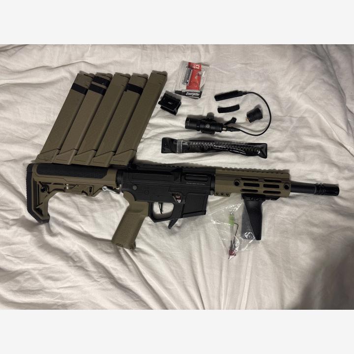 Specna Arms FLEX SA-FX01 HAL ETU sähköase - Half-tan konepistooli