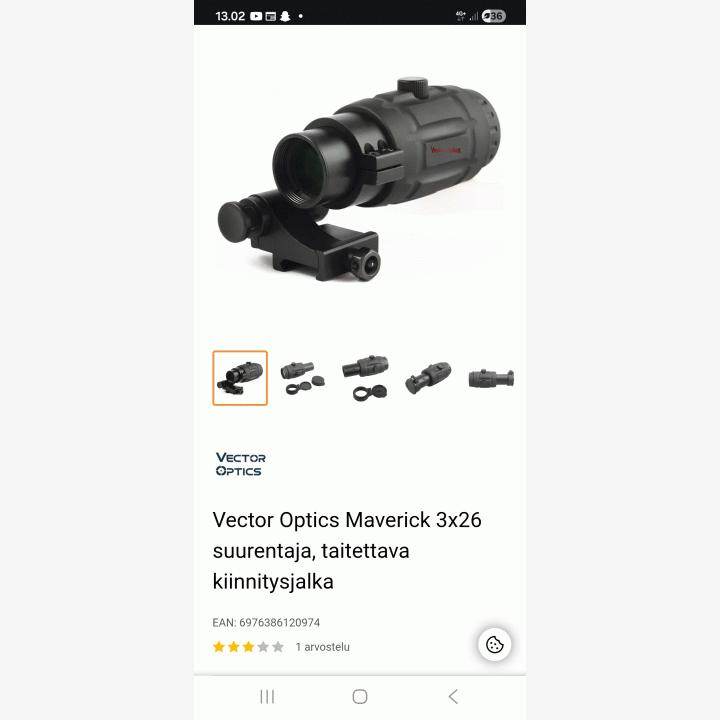 Ostetaan 3x suurennin