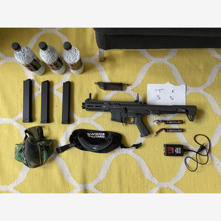 G&G Arp 9 ja muuta airsoft-kamaa