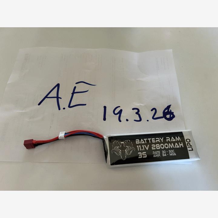 11.1V 2800mah lipo