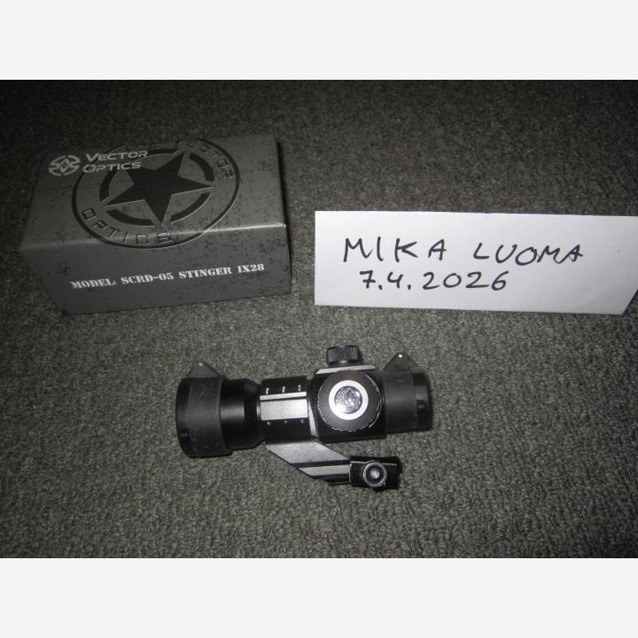 Myydään vector optics stinger 1x28 puna/viherpiste