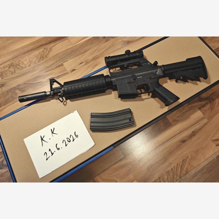 Cyma CM.009E (XM177E2) + 4x-tähtäin