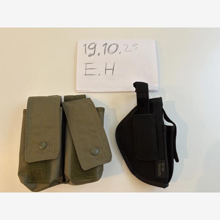 Holsteri ja 4 lippaan tasku