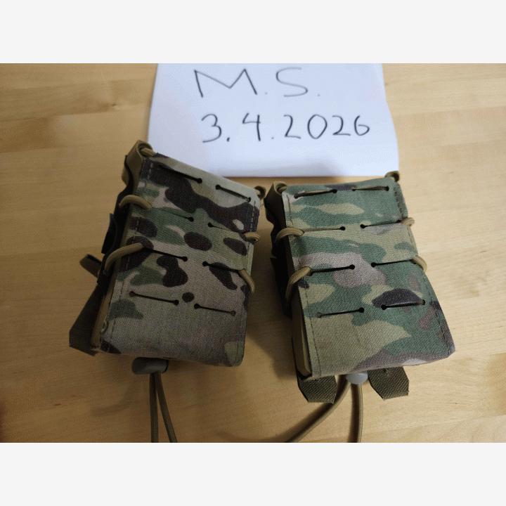2kpl Templar’s Gear Fast Rifle Double Magazine Pouch - Multicam