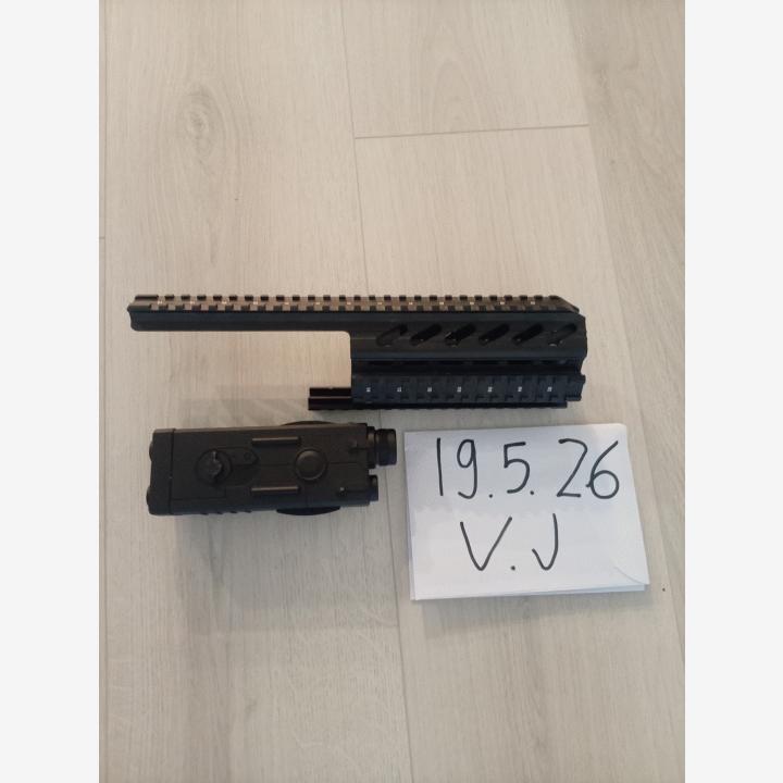 Vector Optics RIS-etupää kiskoilla Galil / RK95 / M92
