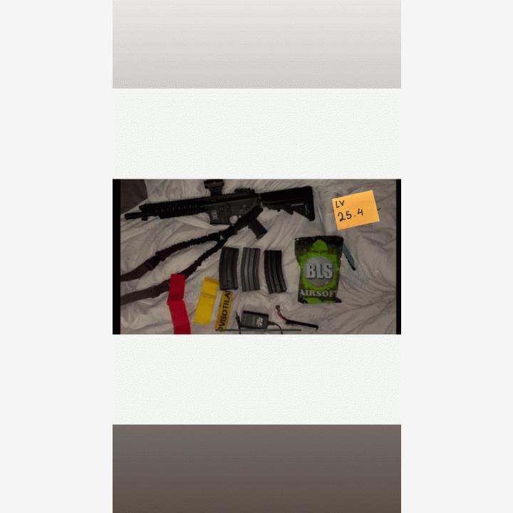 M4 specna arms ja siihen sopivia tarvikkeita!