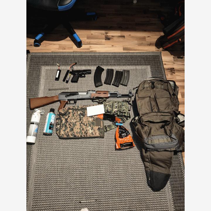 Kaikkea Airsoft kamaa